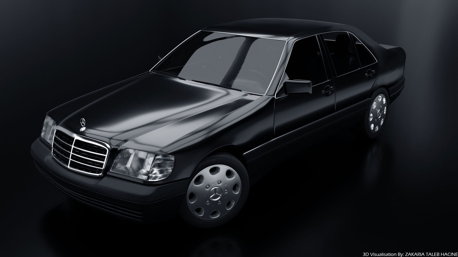 Mercedes W140 Wallpaper