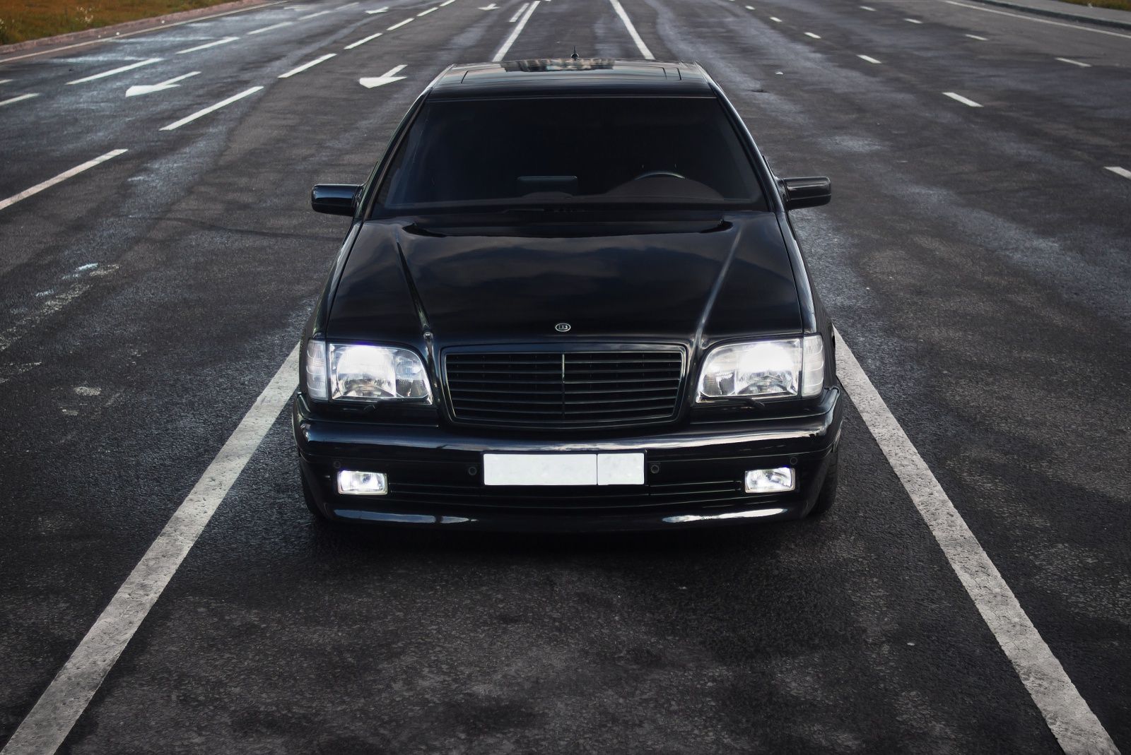 Мерседес w140 s600 черный