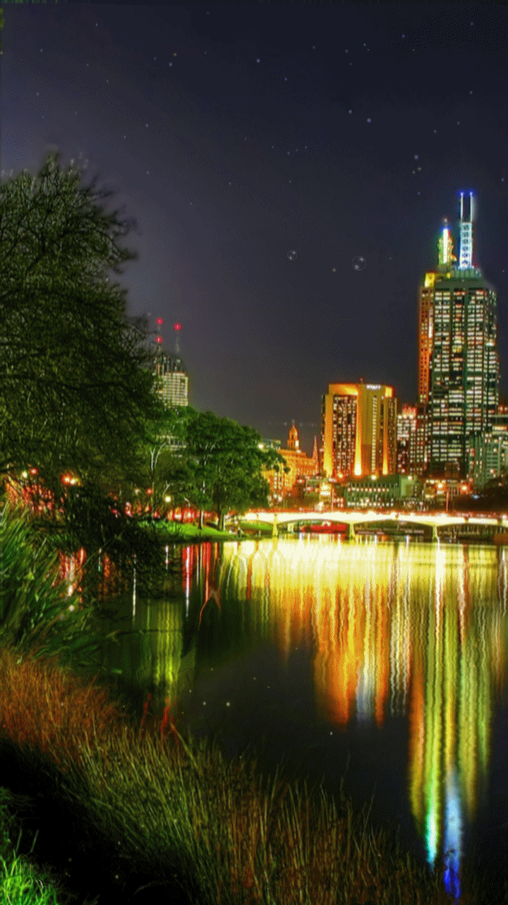 night river photography. night river aesthetic. city night river. night river wallpaper. Night skyline, City, Night city