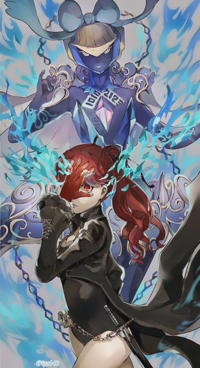 Posting Persona pics daily. Day 692: P5R Kasumi Yoshizawa & Manga. Persona 5 anime, Anime, Persona 5 joker