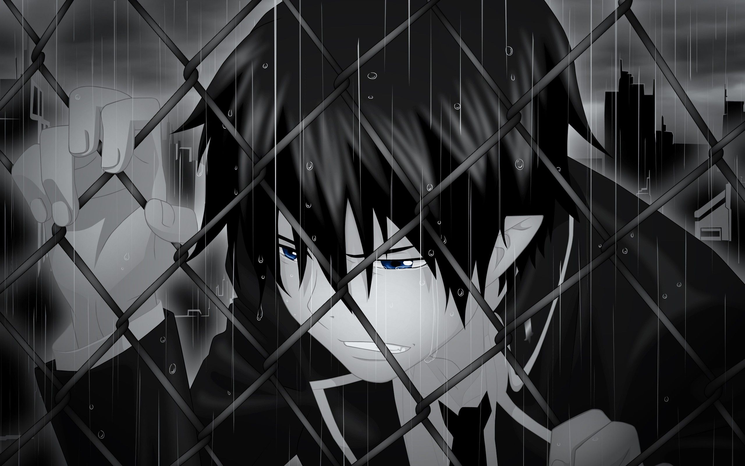 Anime Sad Boy Backgrounds Download HD Image Amazing Backgrounds Image Mac Desktop Wallpapers 4k Pictures Tablet 2560x1600