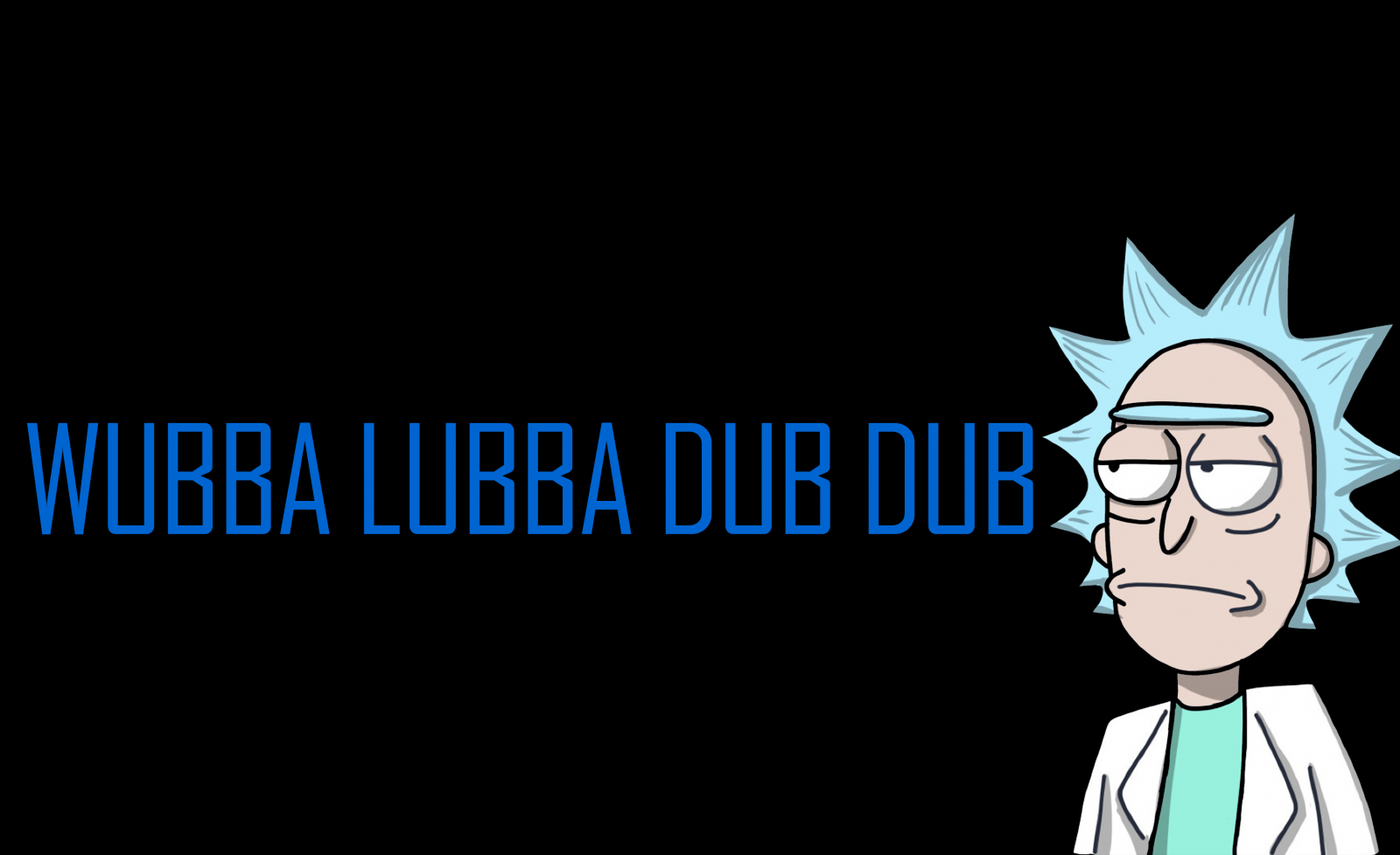 Wallpaper, Rick and Morty, anime 4056x2480