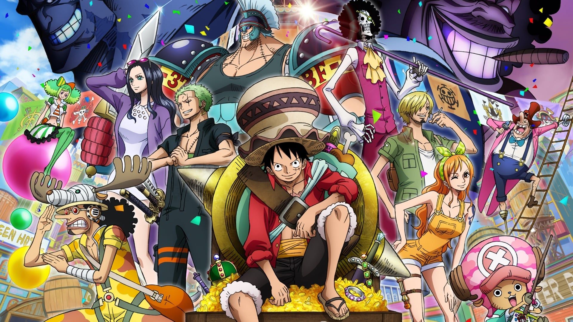 One Piece Stampede Movie HD Wallpaper