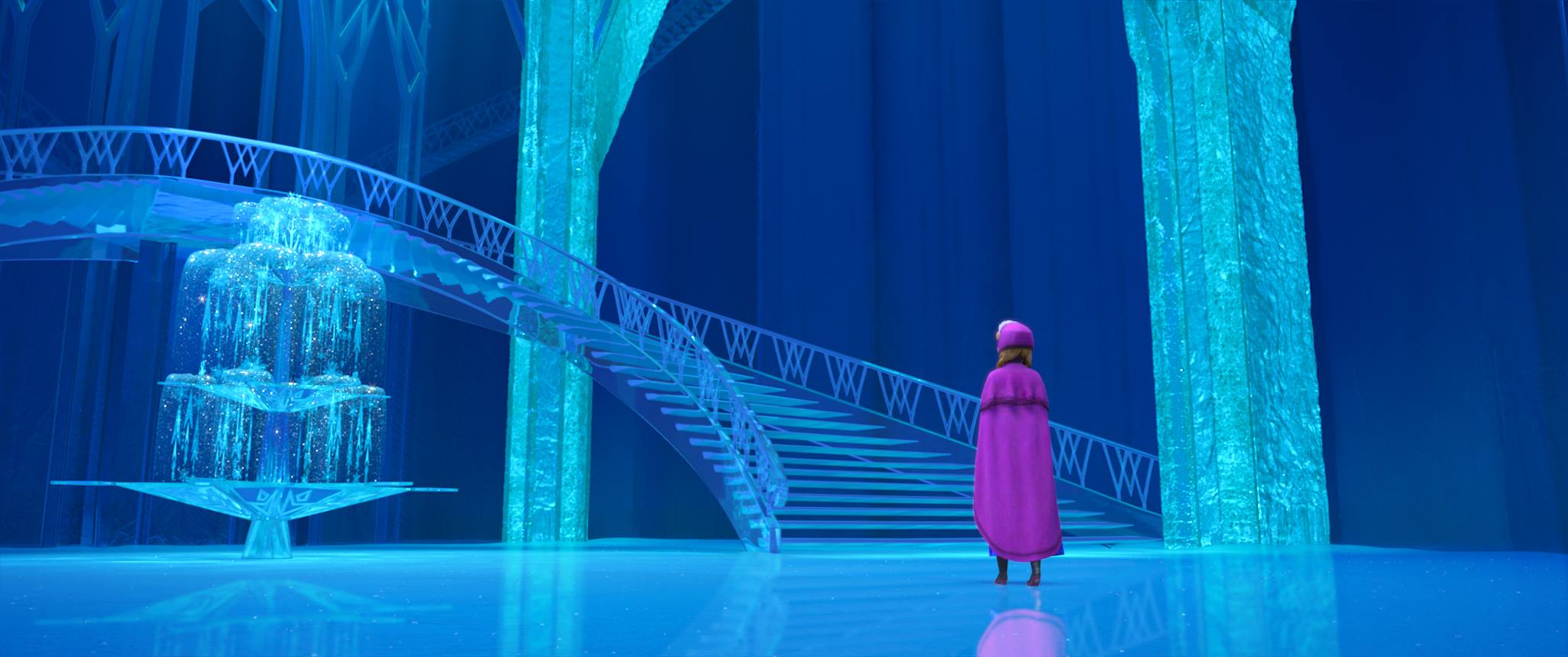 New 'Frozen' Image Show Off Elsa's Ice Palace, Arendelle & More!
