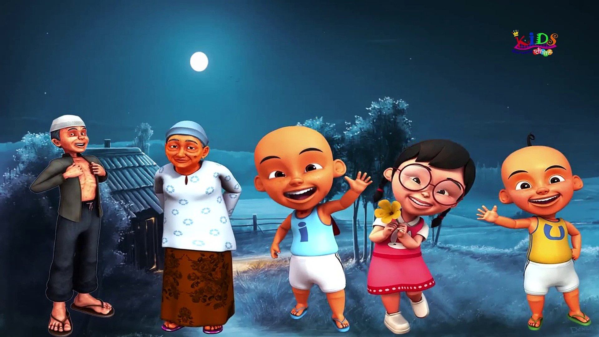 Upin Ipin Finger Family. Nursery Rhyme For Children. First Animation In 4k
