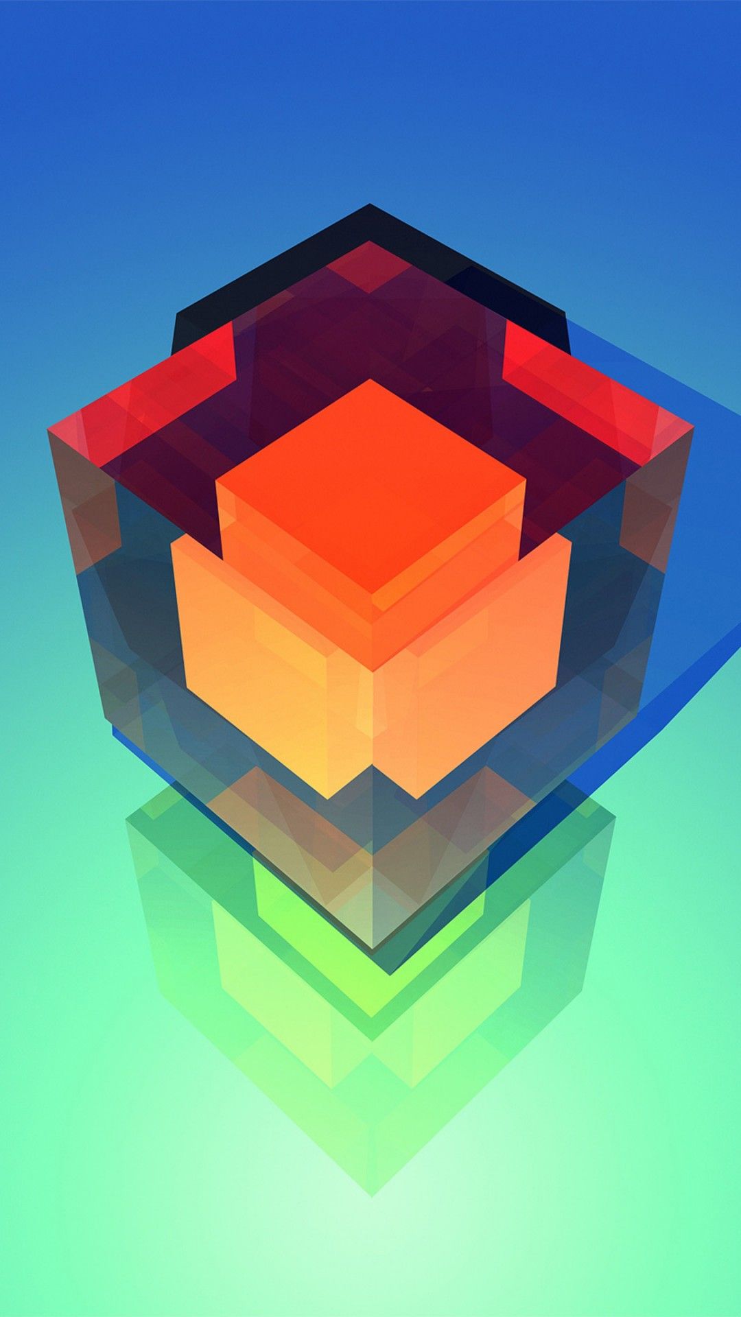 Abstract Shapes 4K Wallpaper