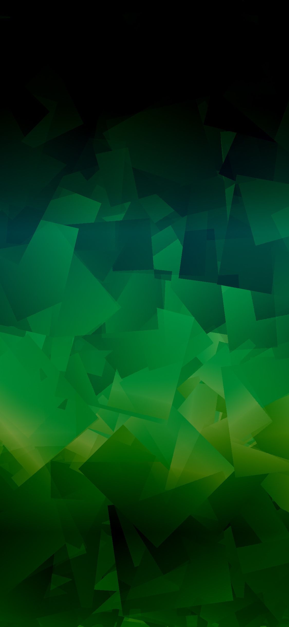 Dark Green Abstract Wallpaper 4K