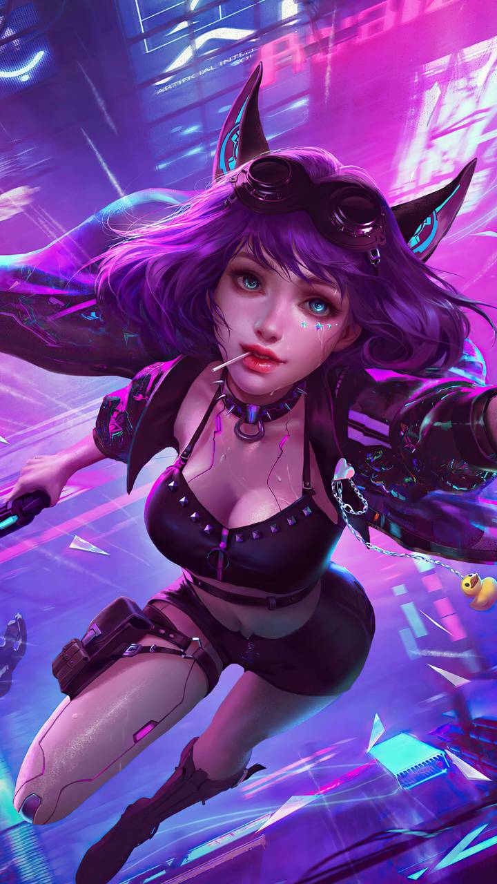 Cyberpunk Girl wallpaper