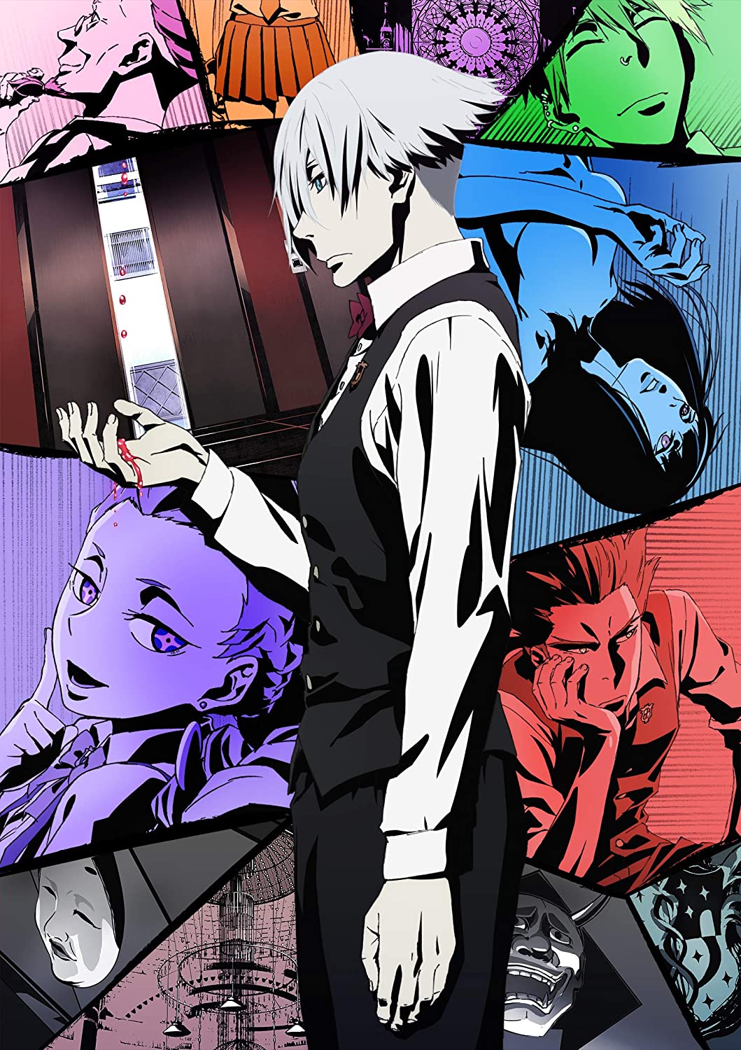 Death Parade Anime Wall Poster Scroll Home Decor Cosplay