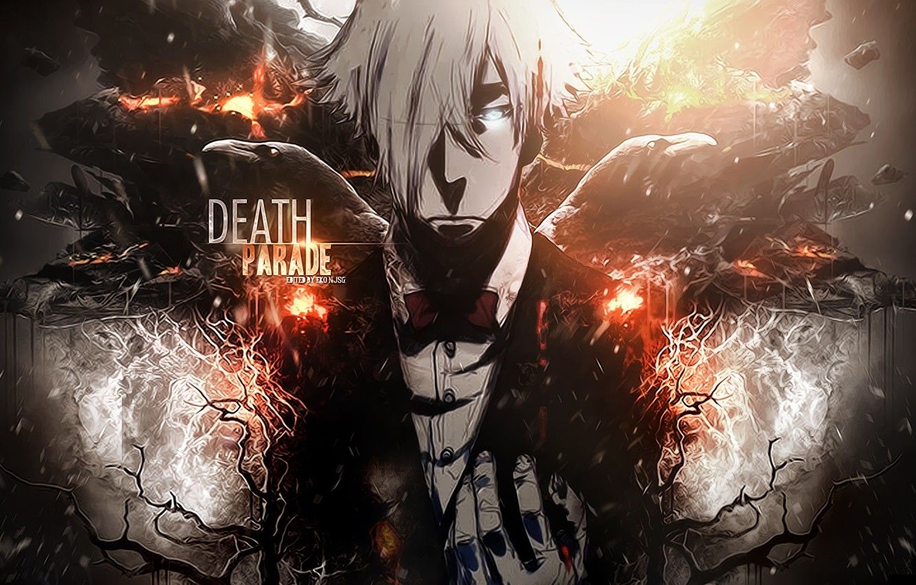 Death Parade Anime Wall Poster Scroll Home Decor Cosplay