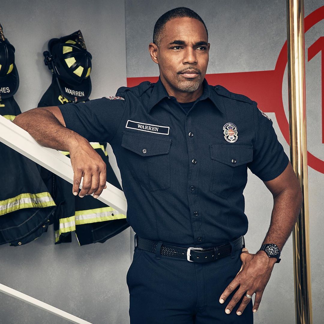 Station 19 on Instagram: “Jason George as Ben Warren. #Station19”. Jason george, Grey's anatomy, Greys anatomy