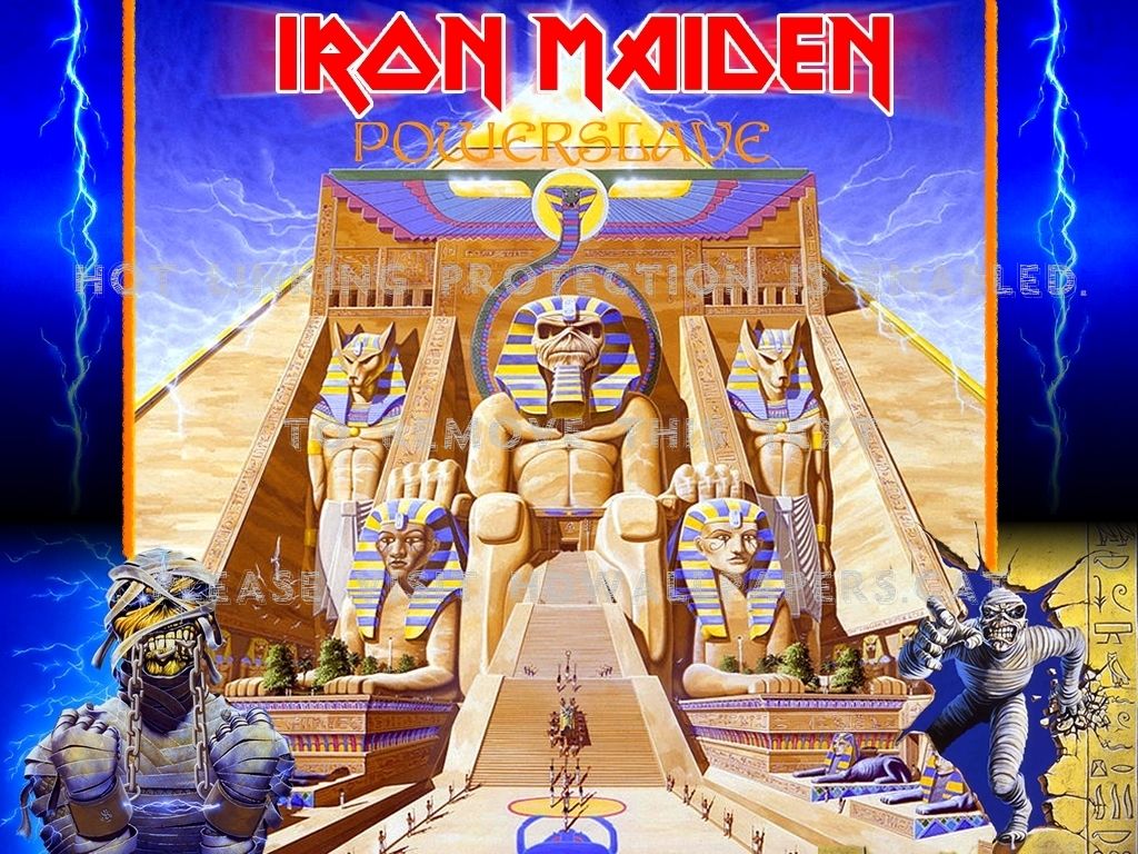 Iron Maiden Powerslave Eddie Metal Heavy