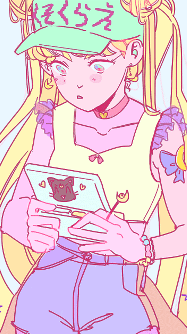 Pastel Aesthetic Anime Wallpaper