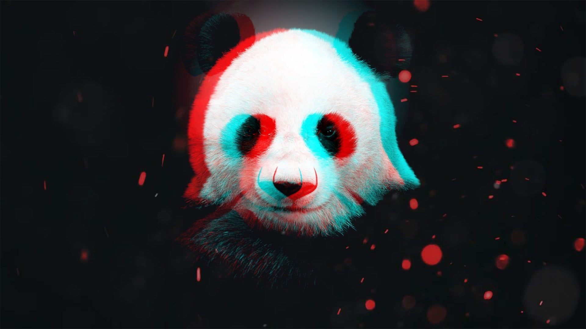 white and black panda wallpaper #panda D #particle P #wallpaper #hdwallpaper #desktop. Panda wallpaper, Panda art, R wallpaper