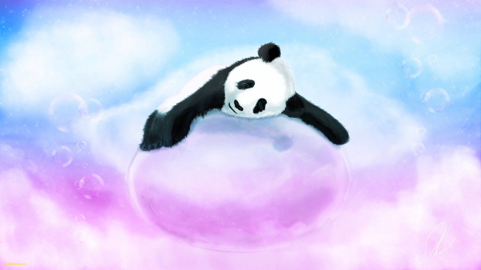 Cute Panda Desktop Wallpaper Free Cute Panda Desktop Background