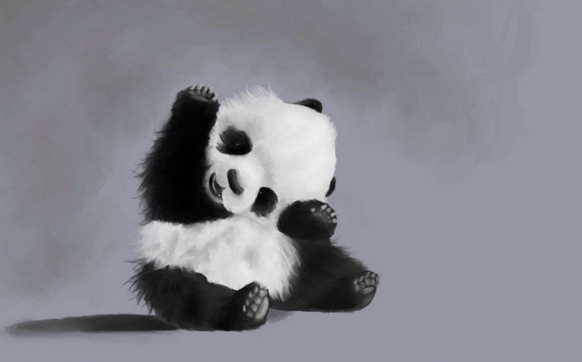 Baby Cute Panda Wallpaper Baby Cute Panda Cartoon Picture