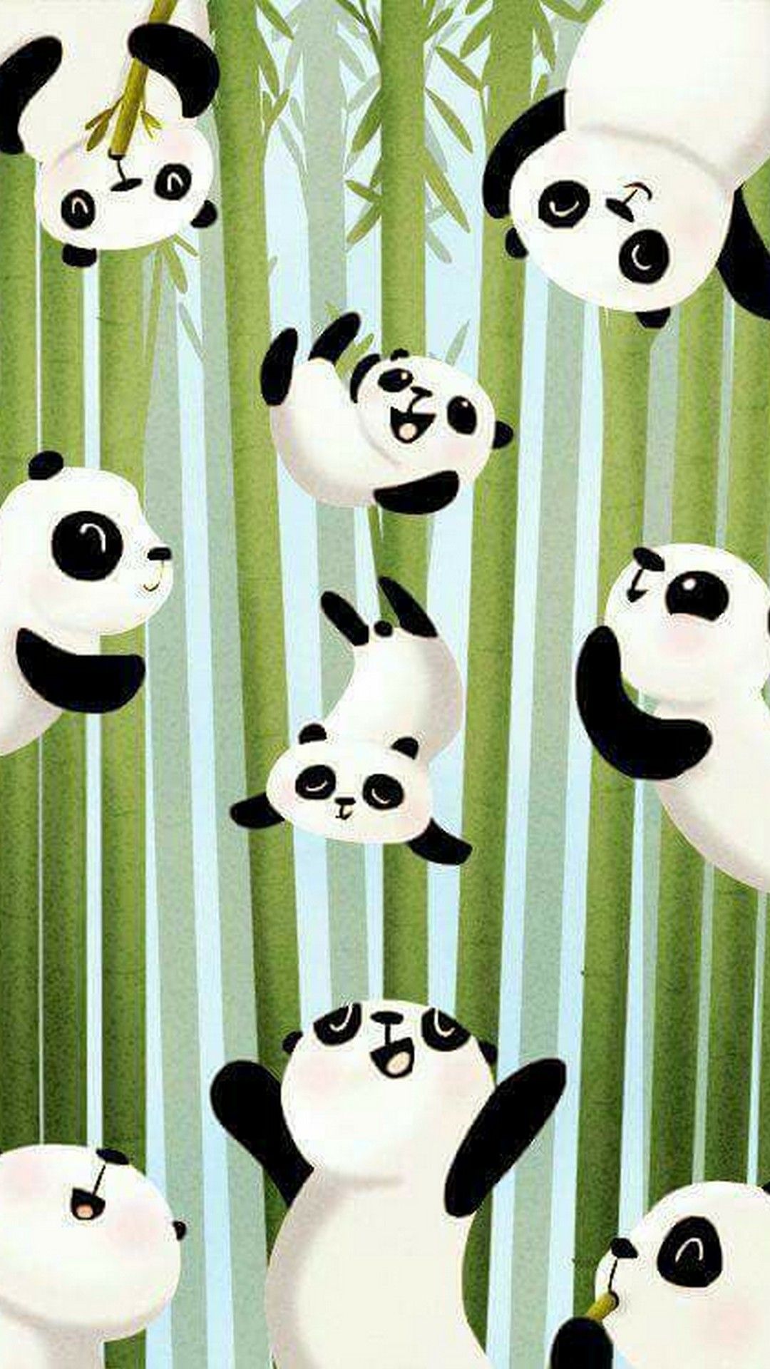 Baby Panda Cute Panda Cartoon Wallpaper HD