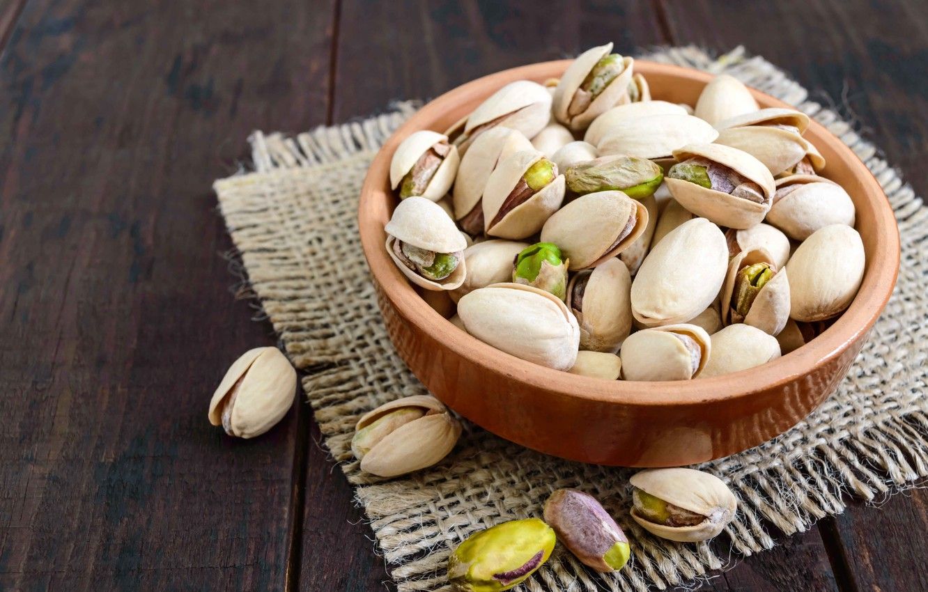 Wallpaper Cup, Nuts, Pistachio, The tablecloth image for desktop, section еда