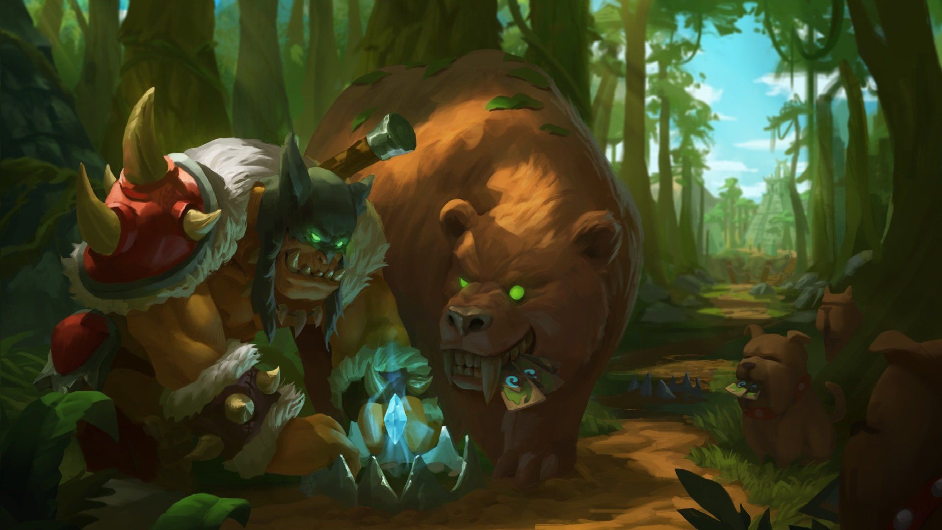 Rexxar, Hearthstone: Heroes of Warcraft, World of Warcraft, Video games, Artwork Wallpaper HD / Desktop and Mobile Background