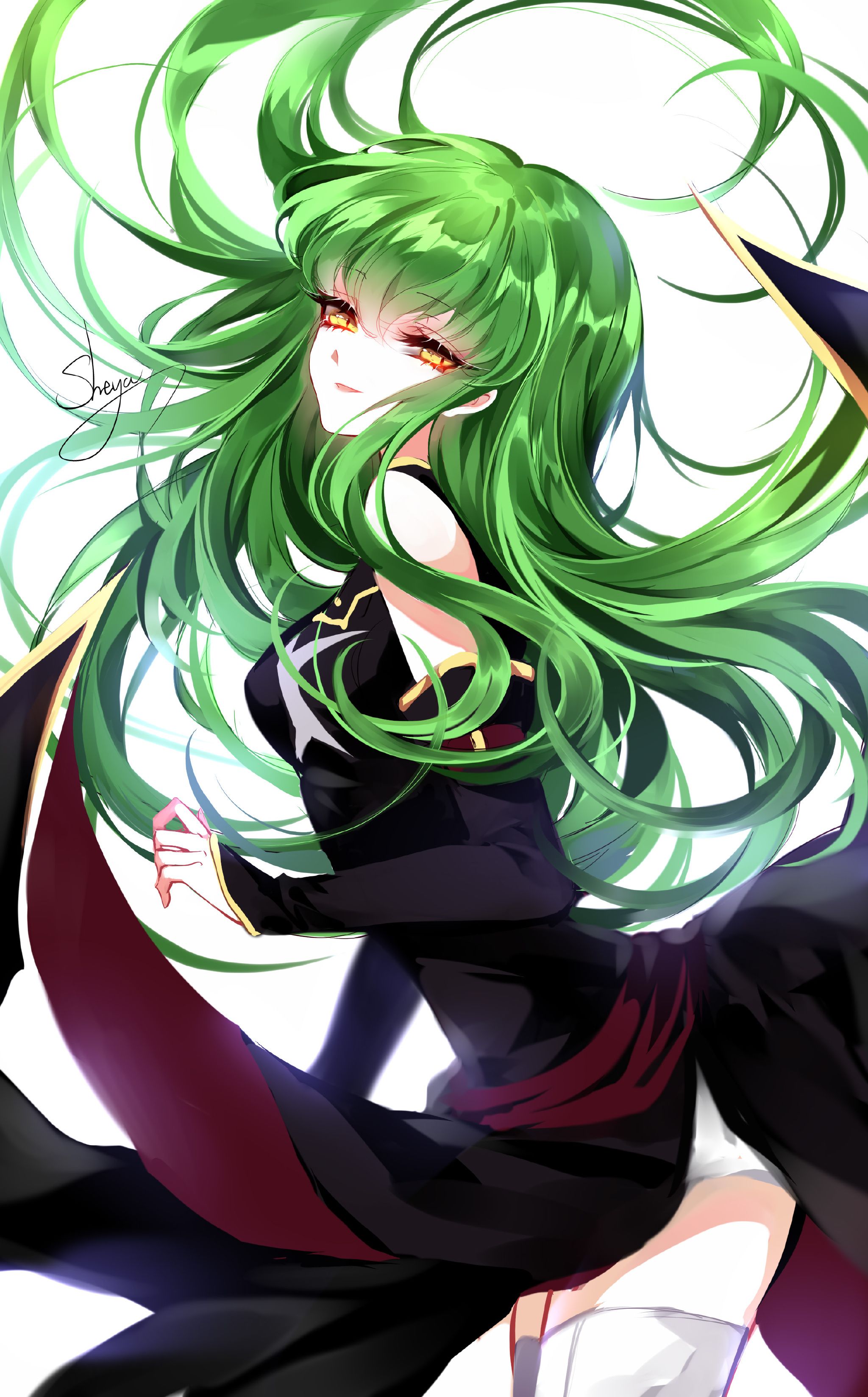 Anime Code Geass C.C., cc code geass HD wallpaper