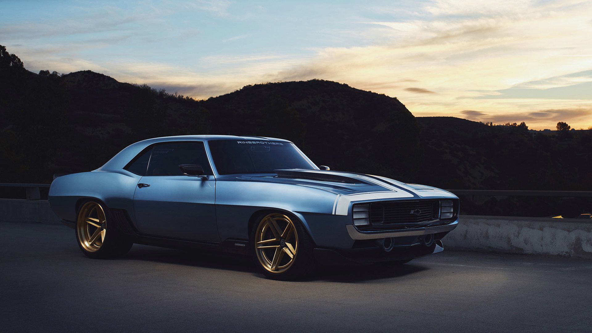 Desktop Wallpaper Classic, 1969 Chevy Camaro G Code, HD Image, Picture, Background, 8401d3