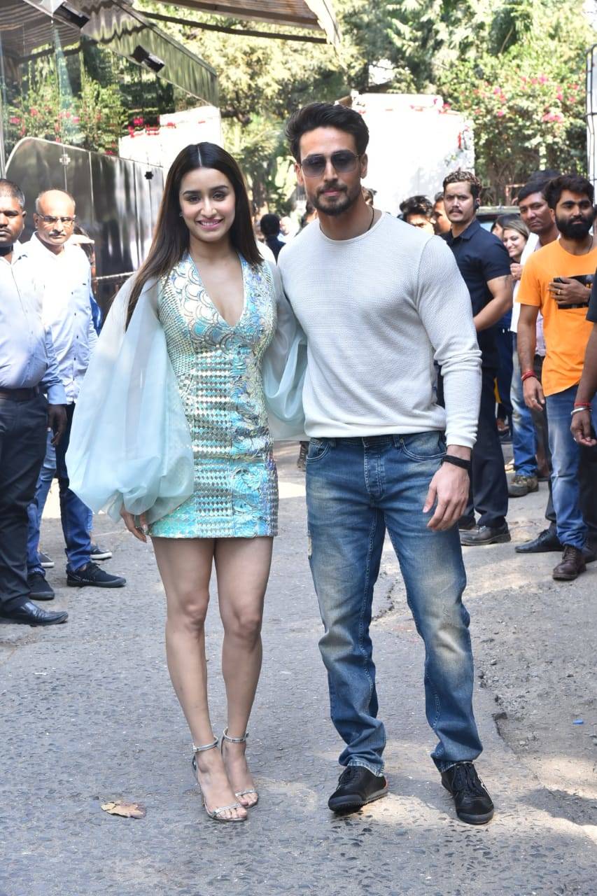 Baaghi 3': Shraddha Kapoor and Tiger Shroff make a stylish appearance in the city as they promote their film- see pics. Hindi Movie News of India