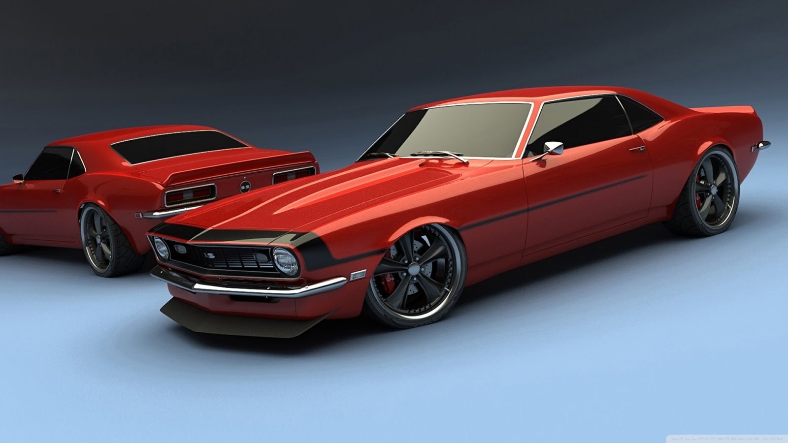 Chevrolet Camaro Old Cars HD Wallpaper
