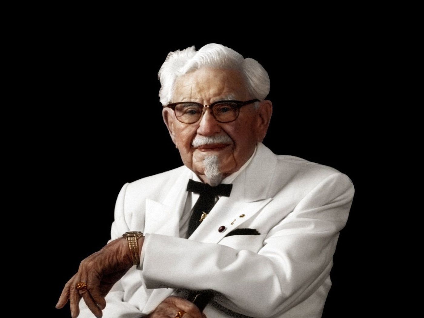 The real story of Colonel Sanders is far crazier than this bland inspirational meme