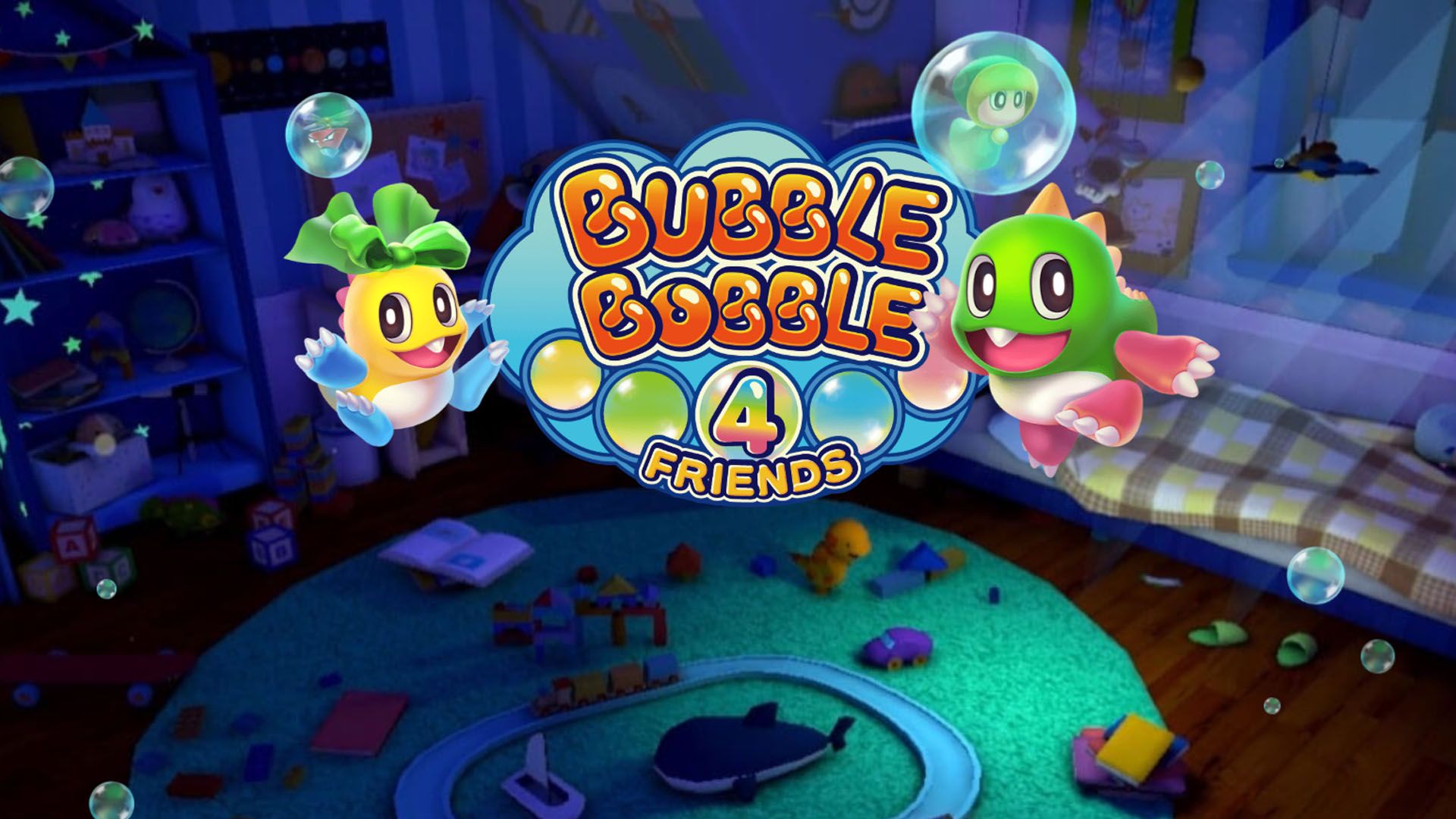 Bubble Bobble 4 Friends Video Game Wallpaper 69557 1920x1080px