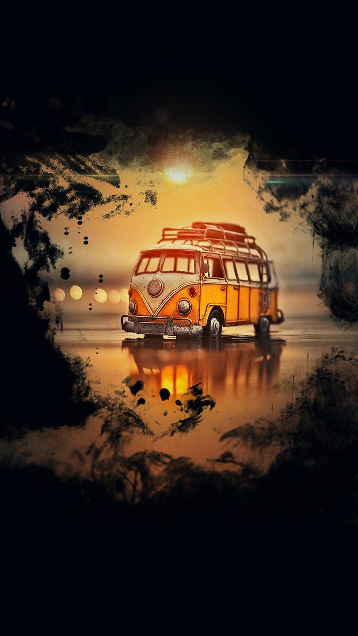VW Campervan wallpaper
