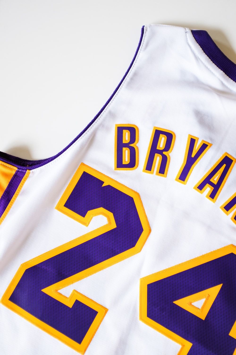 Kobe Bryant, Lakers NBA jersey photo