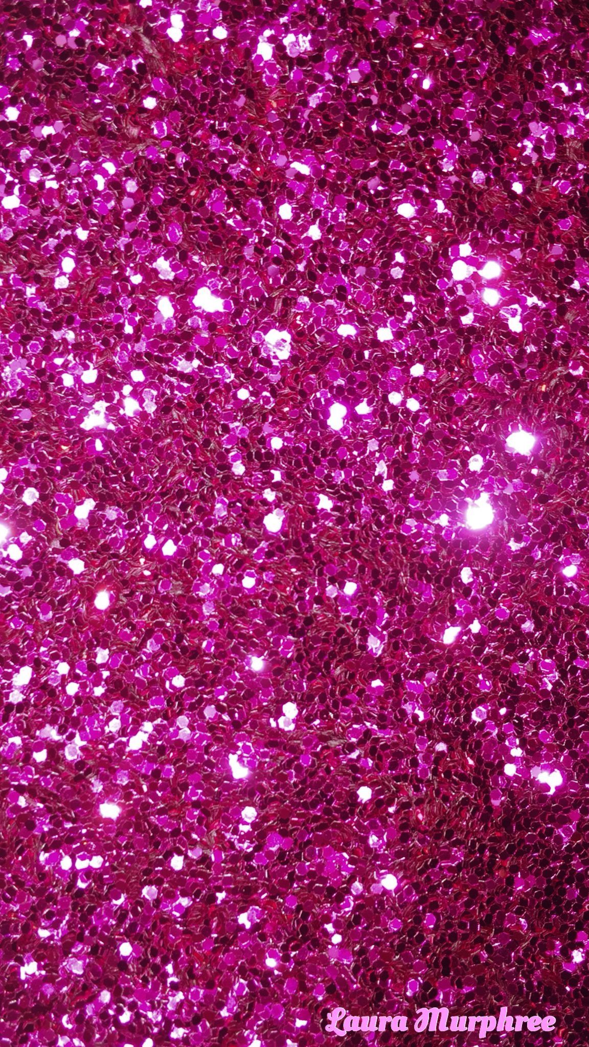 sparkly pink wallpaper