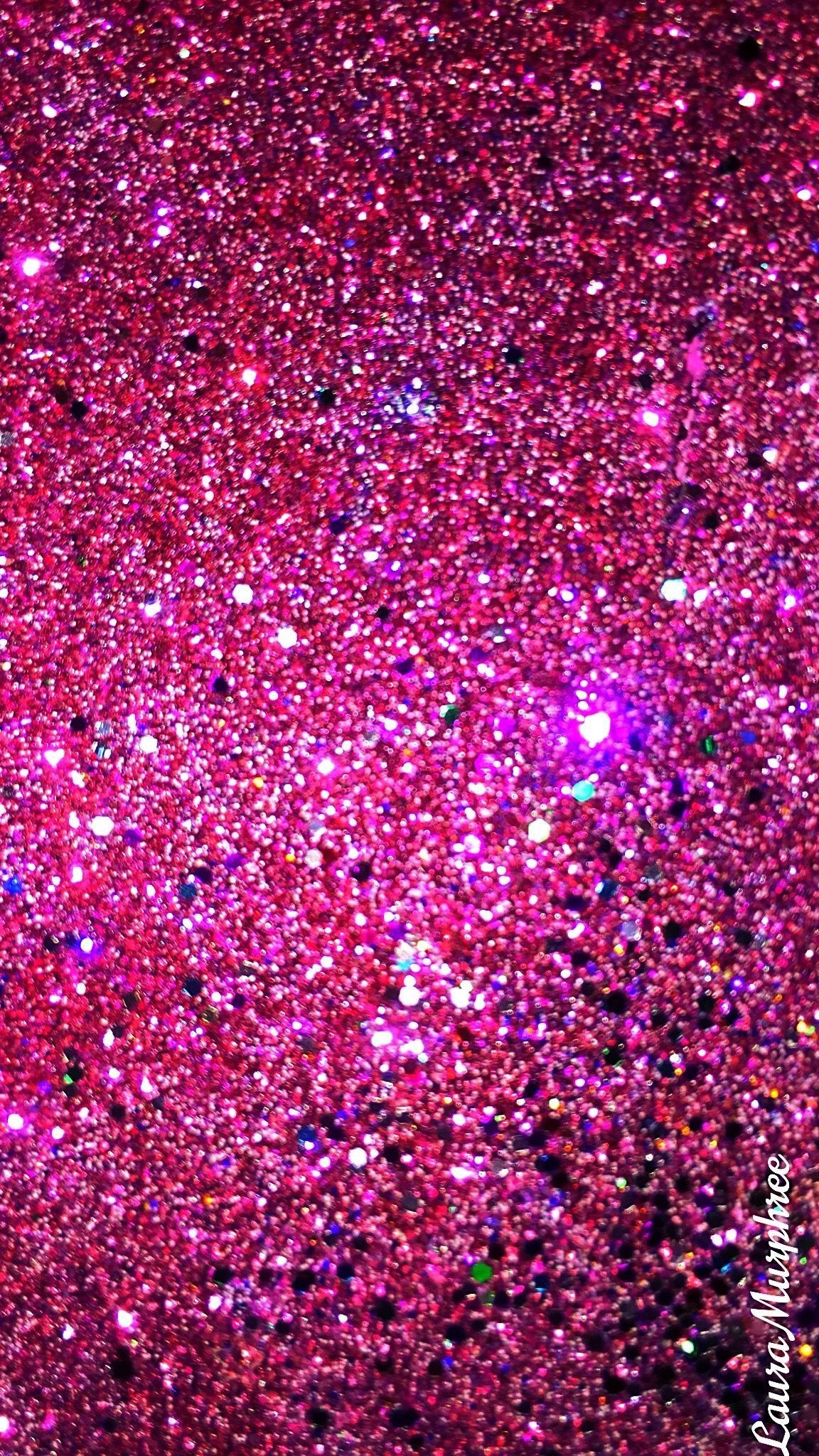 iPhone Pink Wallpaper Glitter