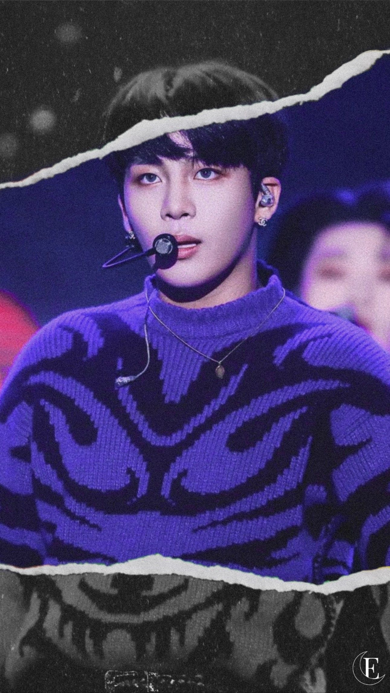 ateez wallpaper. choi jongho ripped kpop lockscreen. Kpop, Instagram creative, Wallpaper