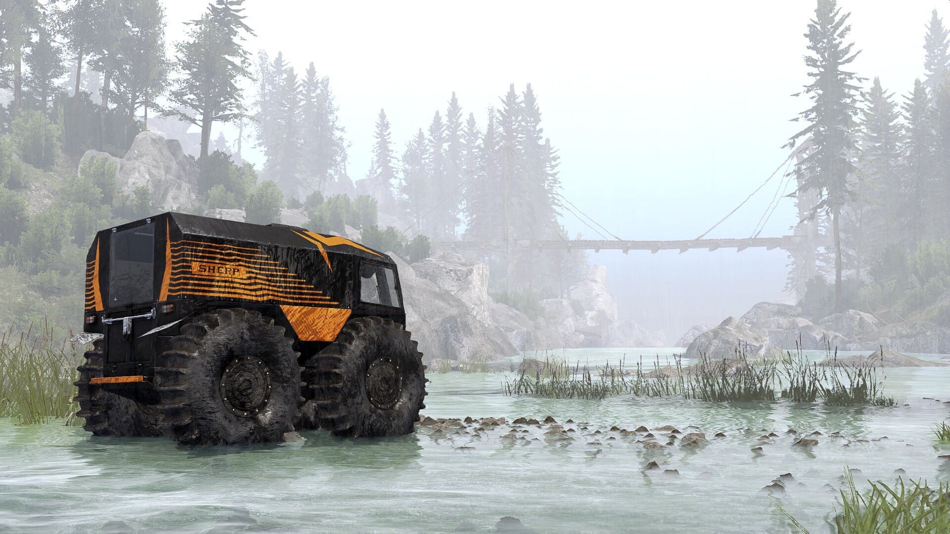 Spintires adds the unstoppable SHERP in latest DLC