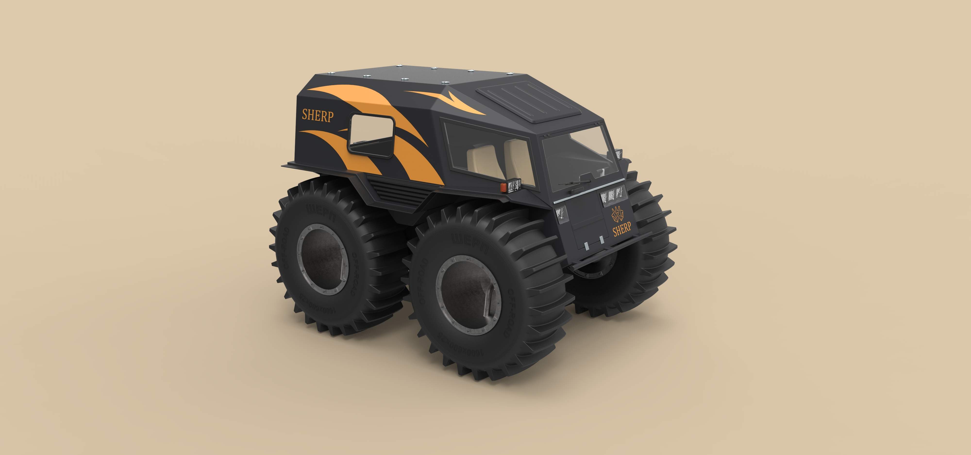 SHERP Ultimate ATV 3D Model