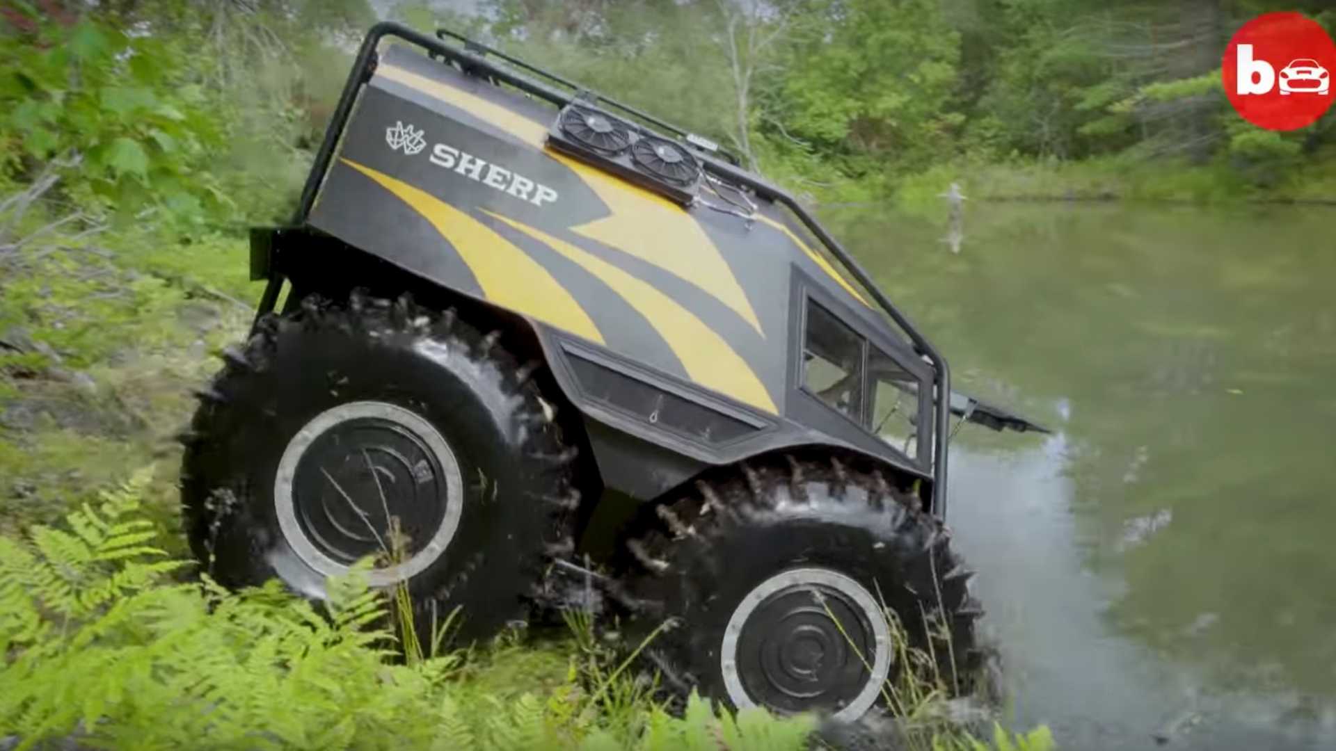 Sherp ATV Is The Ultimate Vehicle To Survive The Zombie Apocalypse