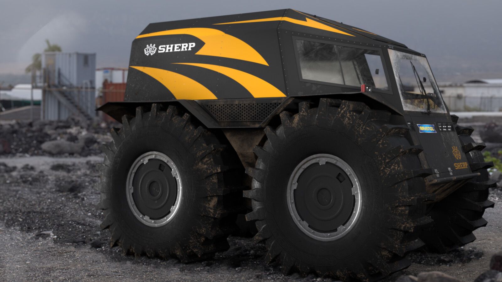 Sherp Pro Terrain Vehicle, Andrea Gatti