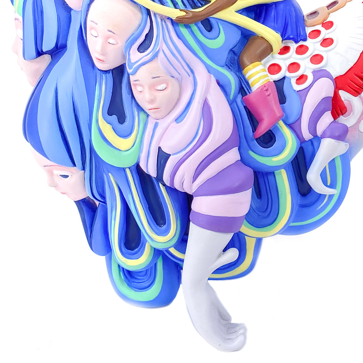 UNREAL BLUE by Lauren Tsai X Medicom X 3D Retro for Designercon 2020 Debut