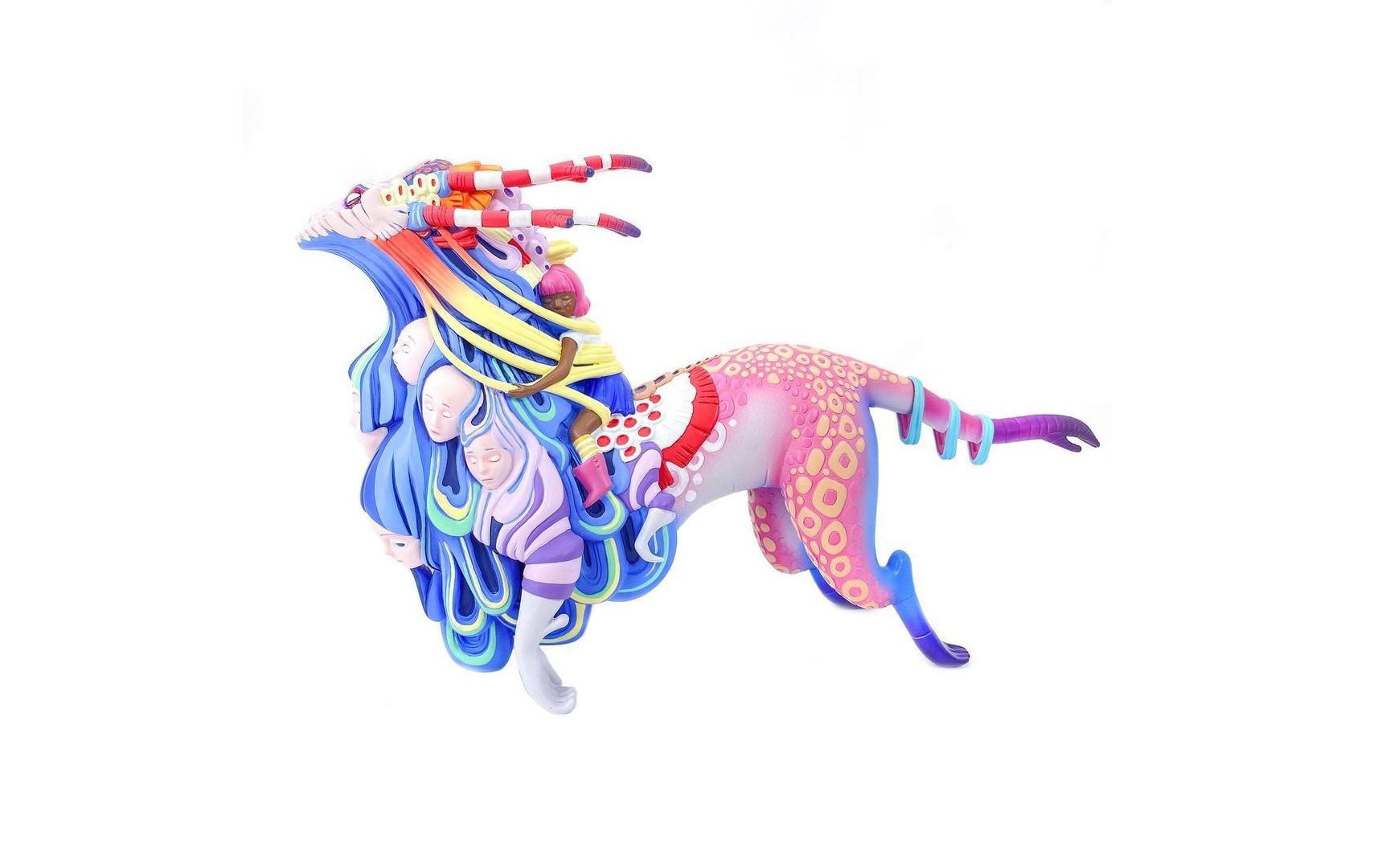 The Blot Says.: DCon 2020 Exclusive Unreal Blue Edition Resin Figure by Lauren Tsai x 3DRetro x Medicom