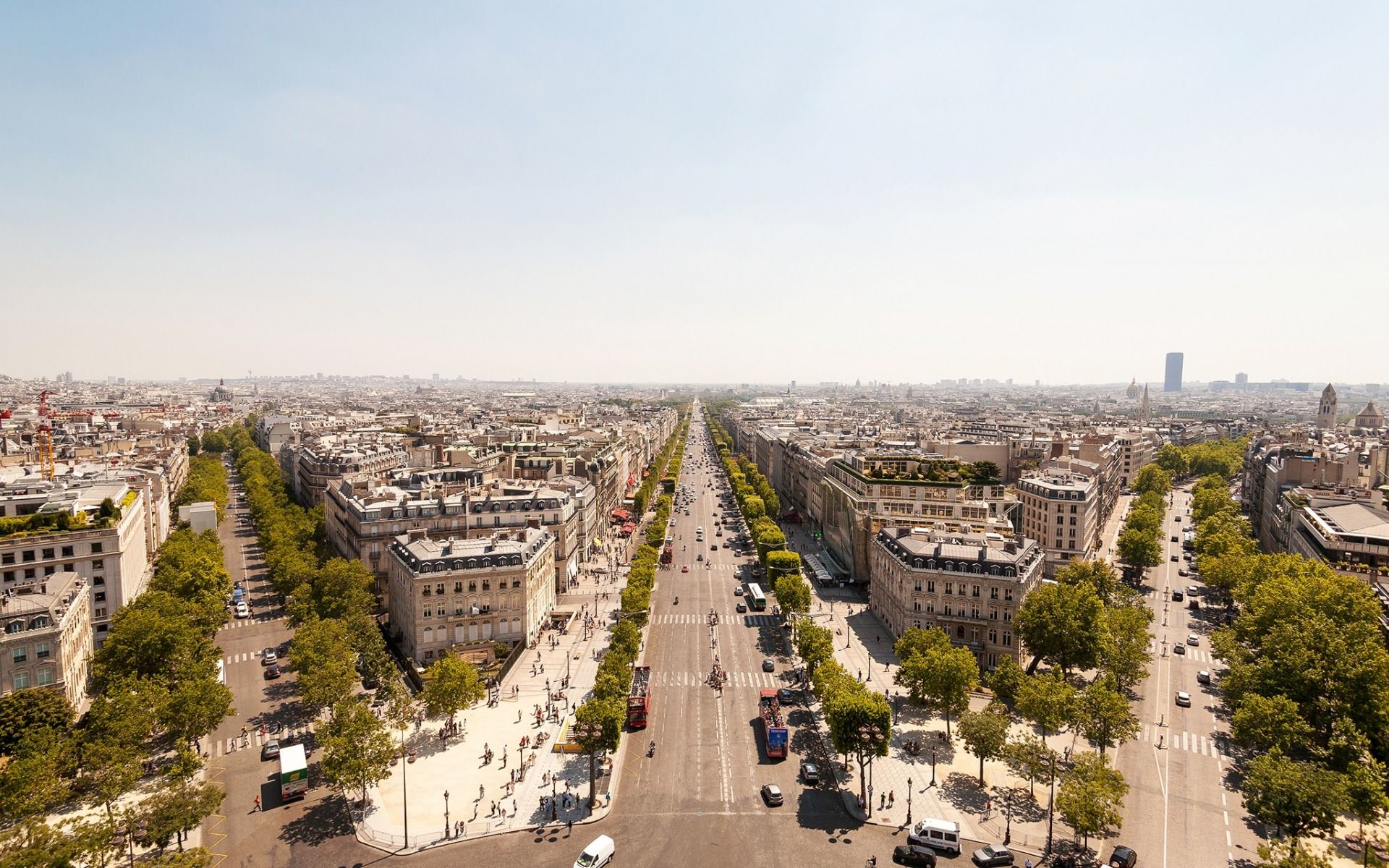 Download wallpaper Paris, France, tourism, streets, spring, cityscape, travel for desktop with resolution 1920x1200. High Quality HD picture wallpaper