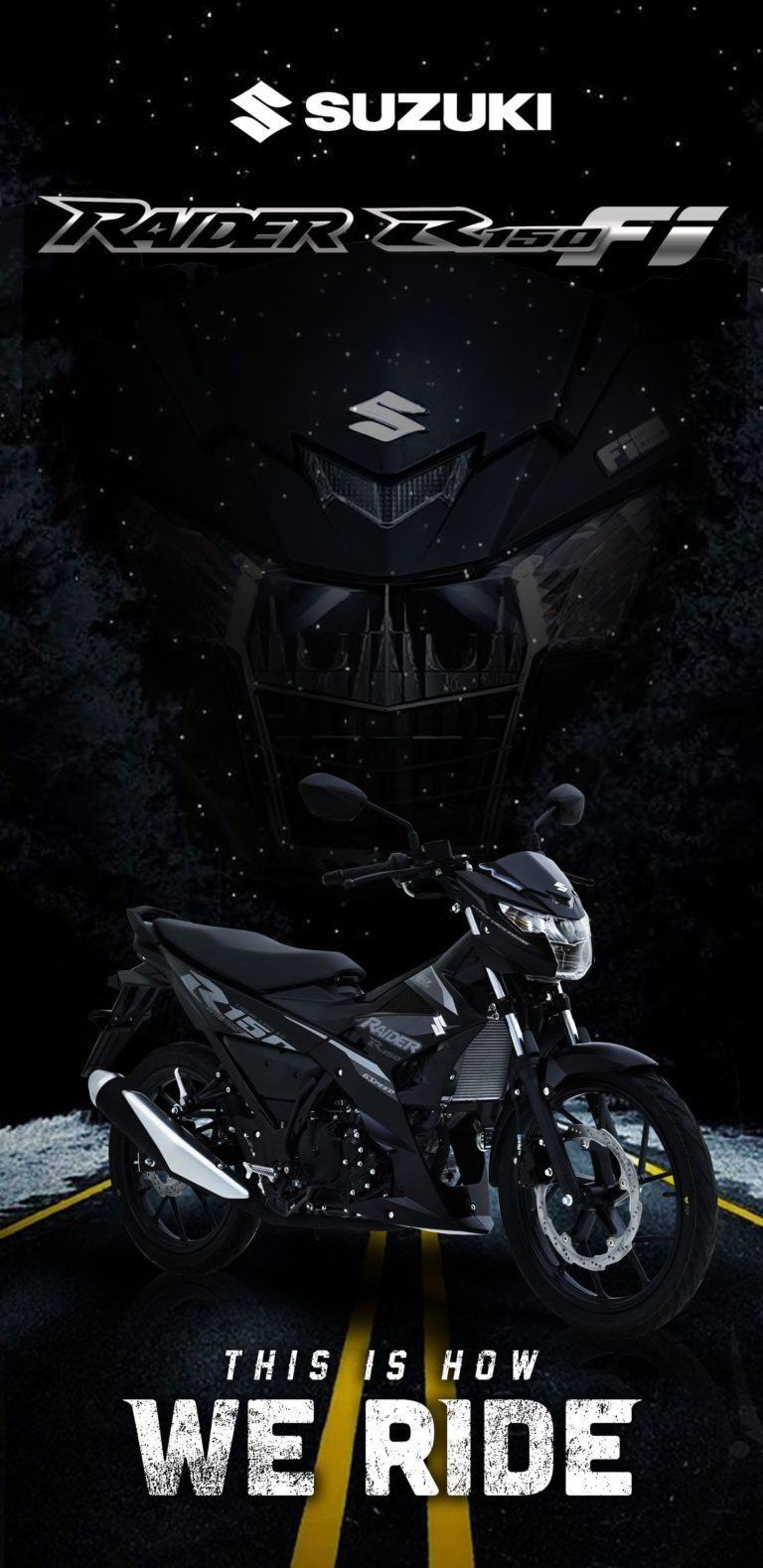 Suzuki raider 150fi motorcycle bike HD phone wallpaper  Peakpx