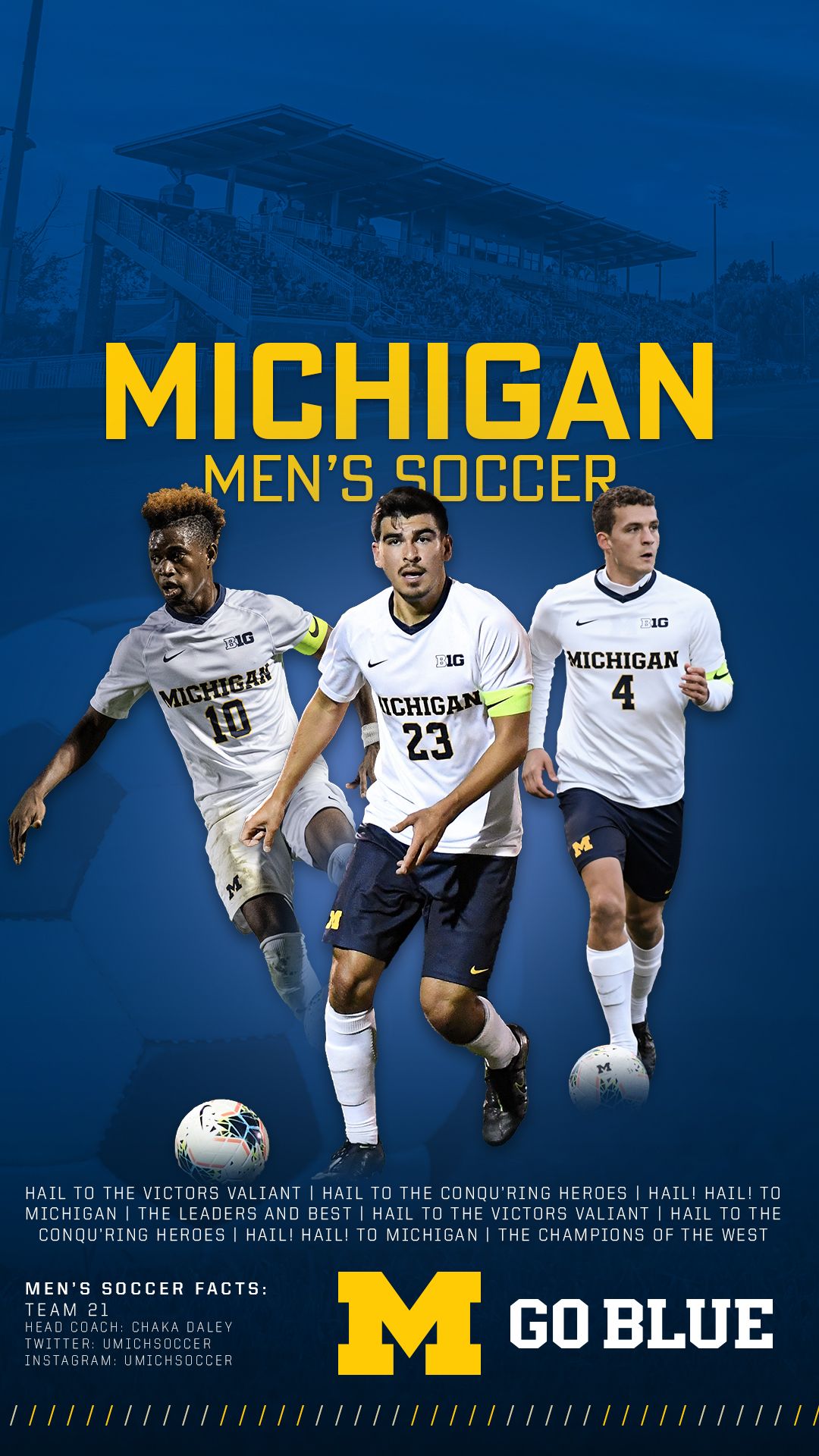 Mobile Wallpaper of Michigan Athletics