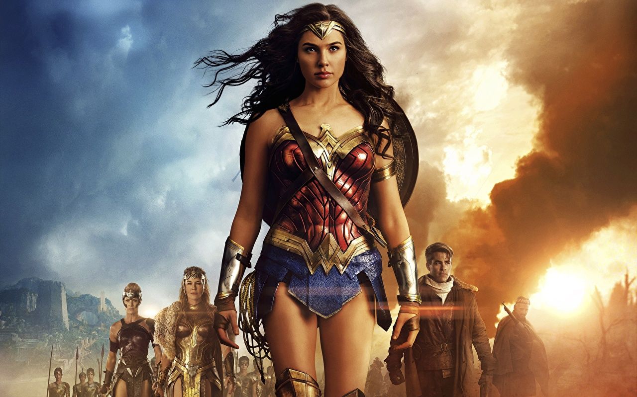Photos Wonder Woman (2017 film) Gal Gadot Wonder Woman hero Girls