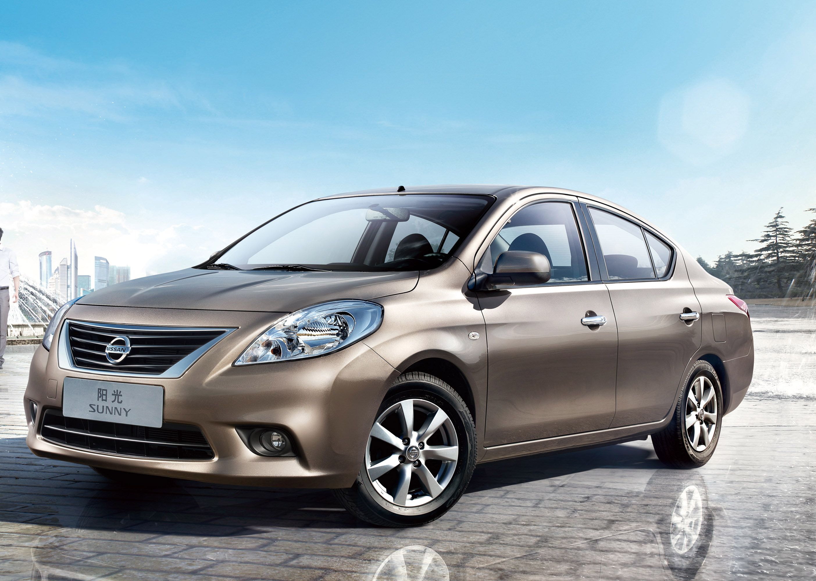 Nissan Sunny Wallpaper HD - سيارة نيسان صني 2012