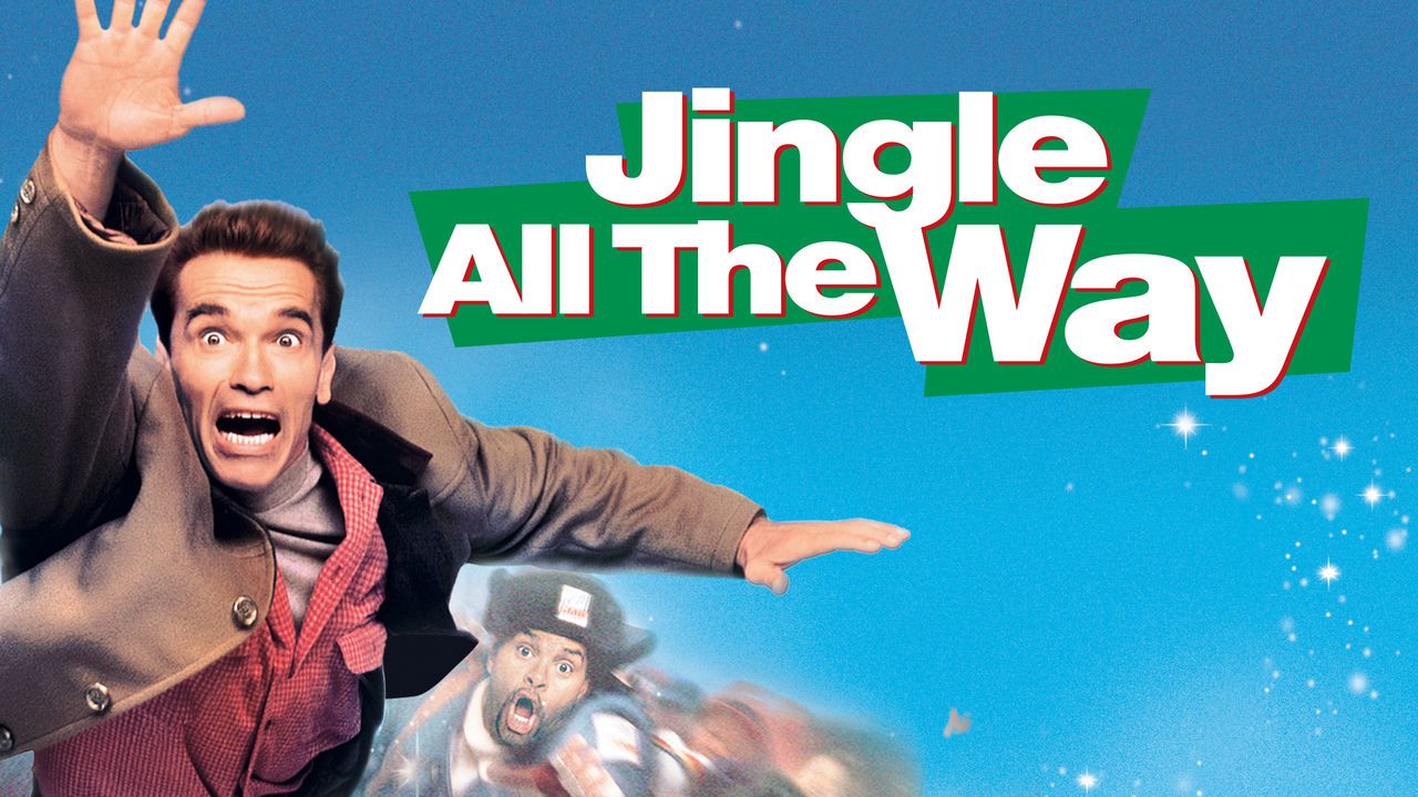 Jingle all the way. Jingle all the way 1996. Jingle all the way фильм. Подарок на Рождество 1996 Постер. Подарок на Рождество Jingle all the way 1996.