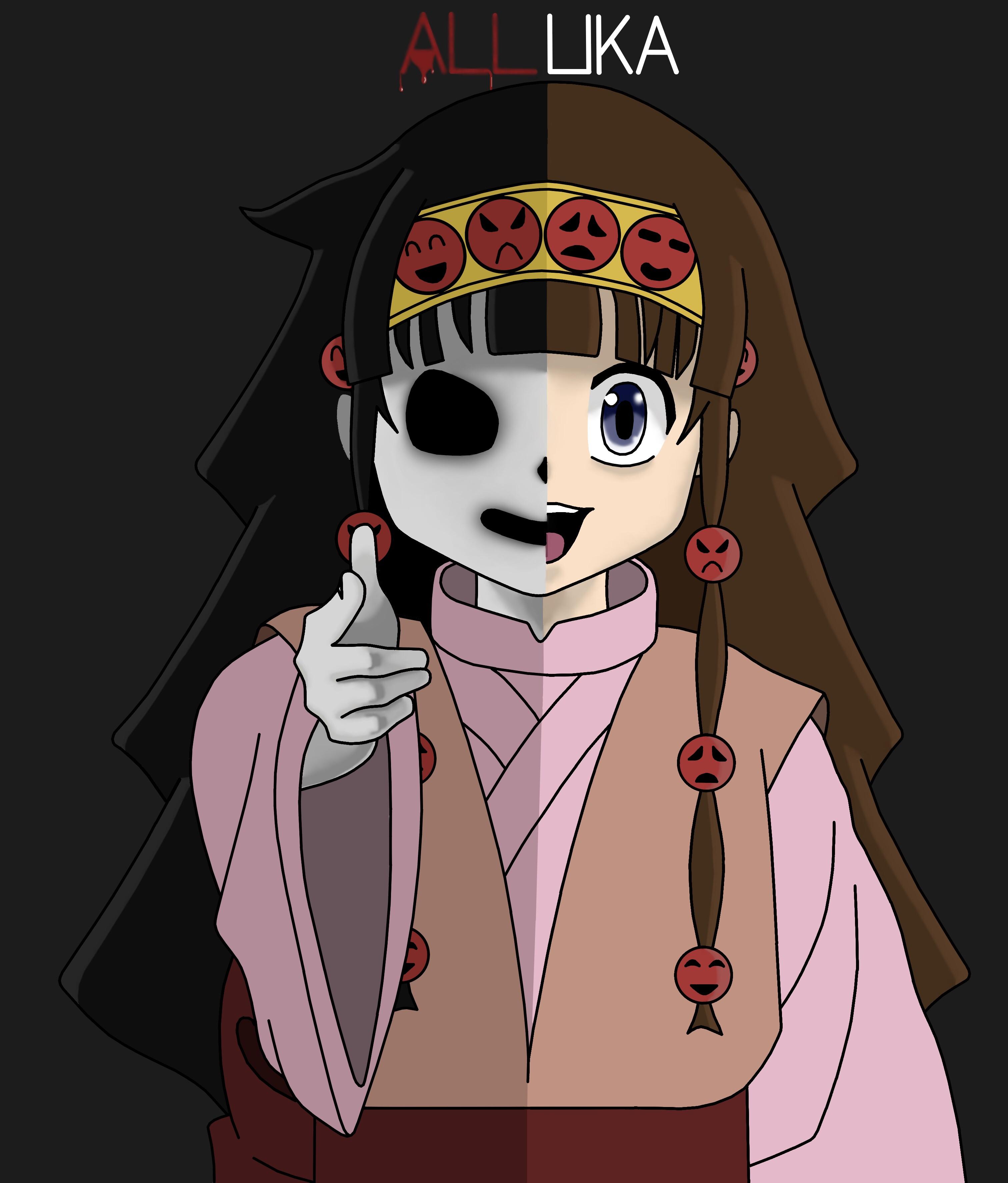 FANART][OC] Alluka from Hunter x Hunter. I draw this a few days ago and decided to digitalized it. I'm proud of the outcome personally