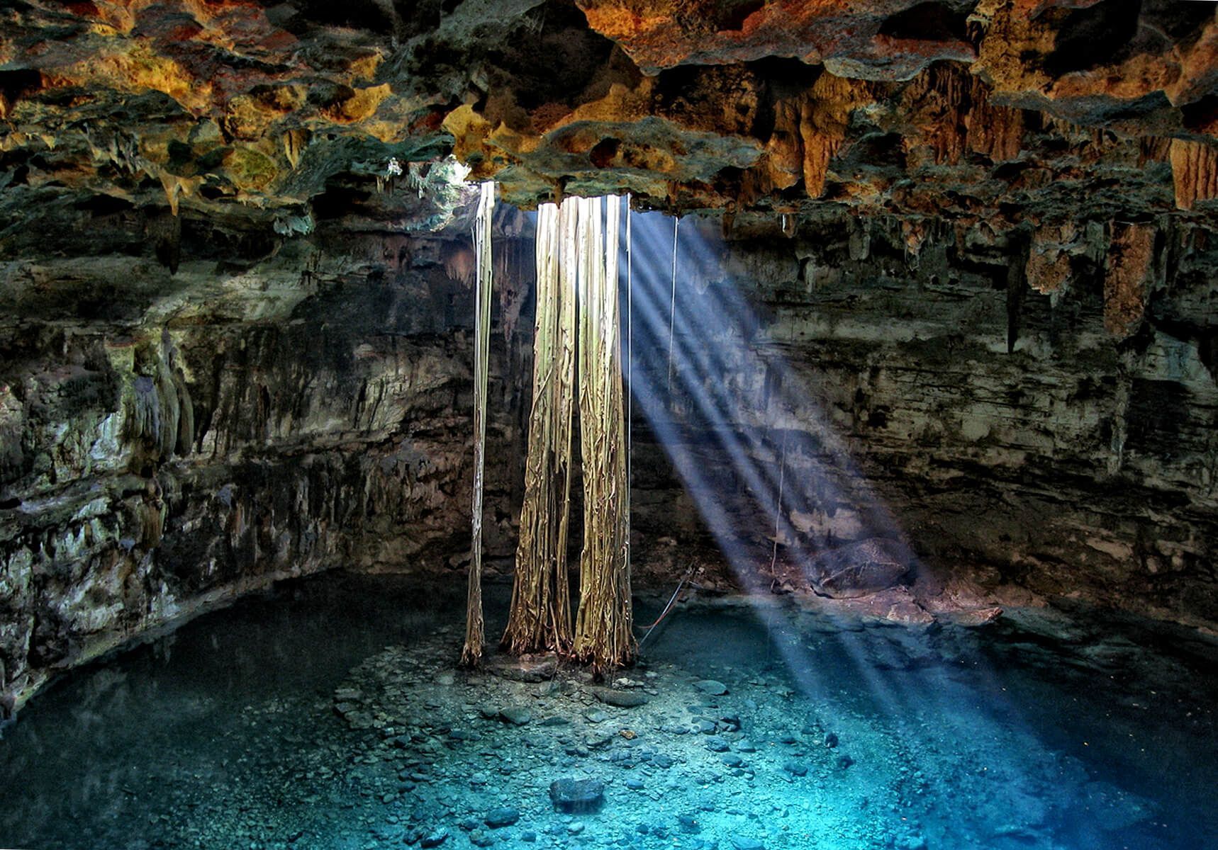 Cenote Wallpaper Free Cenote Background