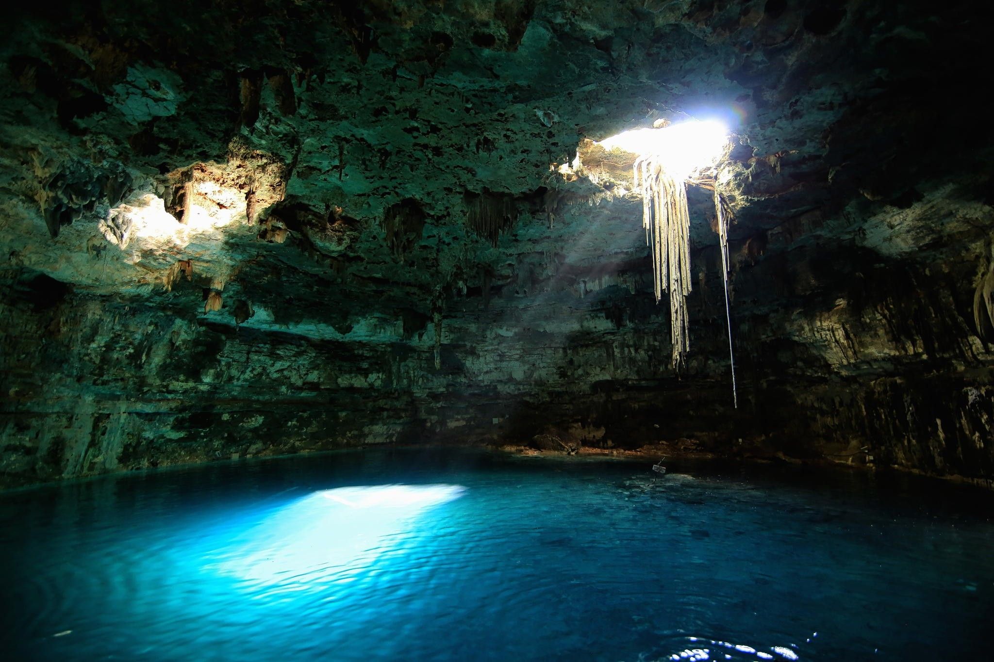 cenotes HD wallpaper, Background