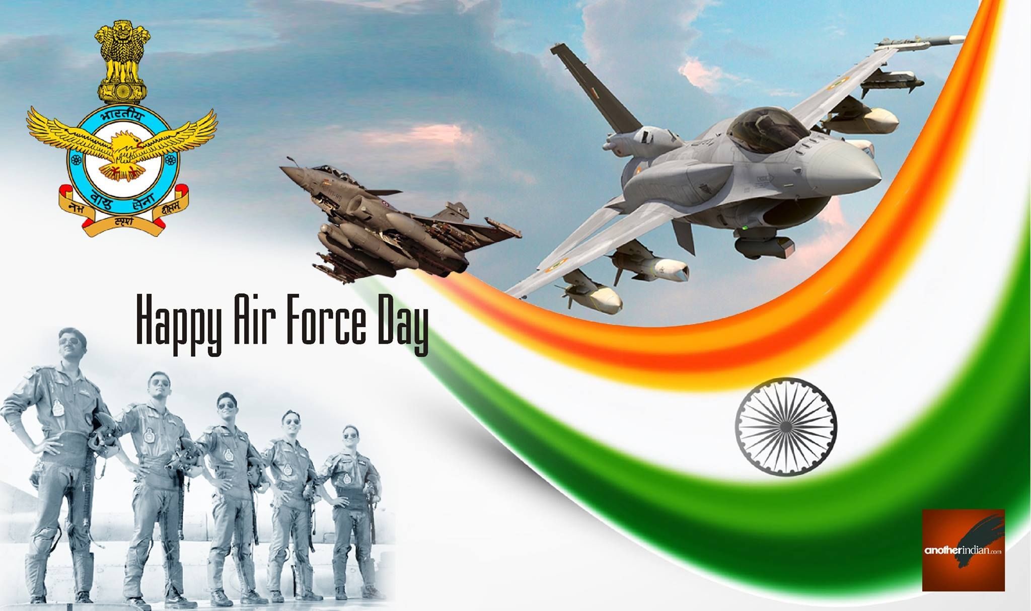 Celebrating Indian Air Force Day with Some mind blowing facts about the Indian Air Force. Air force day, Indian air force, Army day